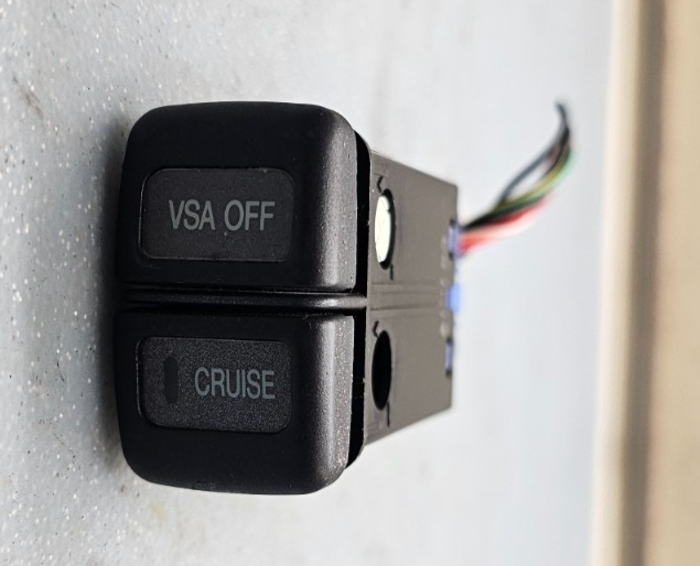 🔥99-03 ACURA TL CRUISE TCS Control Switch Button BLACK