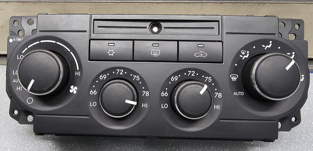 05-07 Jeep Grand Cherokee Dash AC Heater Climate Control Temperature Conditioner