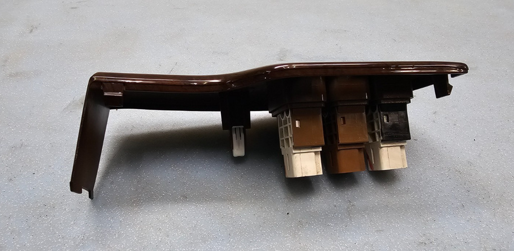 🔥03-04 Subaru Baja 00-04 Legacy Outback Control Switch Dash Trim WOODEN
