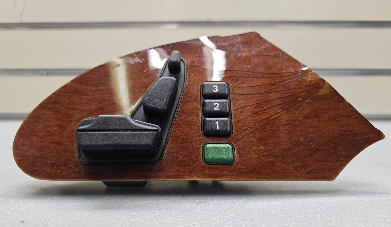 92-99 Mercedes W140 S500 S420 Front Right Passenger Seat Adjustment Switch WOOD