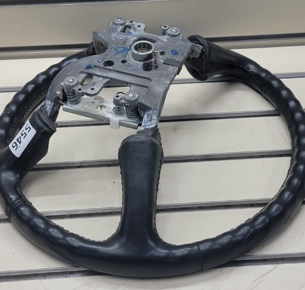 99-02 Chevy Silverado Tahoe Suburban Sonoma Blazer Steering Wheel Leather Black