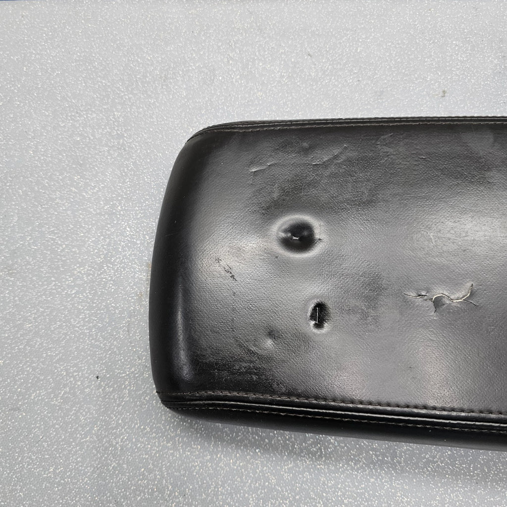 🔥08-10 Dodge Charger Center Console Arm Rest Lid Leather Assembly Cover BLACK