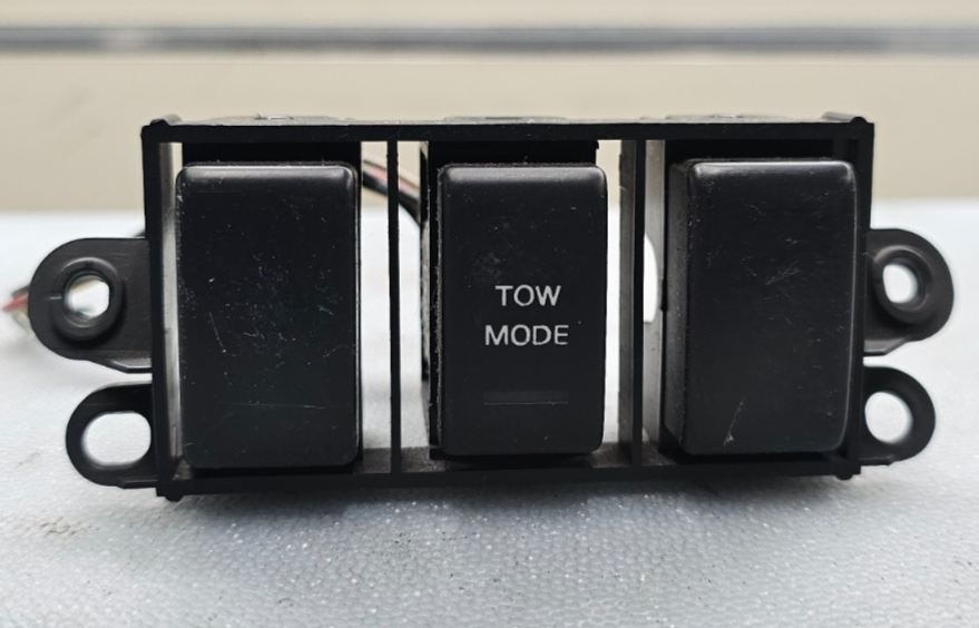 🔥04-11 NISSAN TITAN ARMADA DASH TOW MODE POWER SWITCH BUTTON ASSEMBLY BLACK OEM
