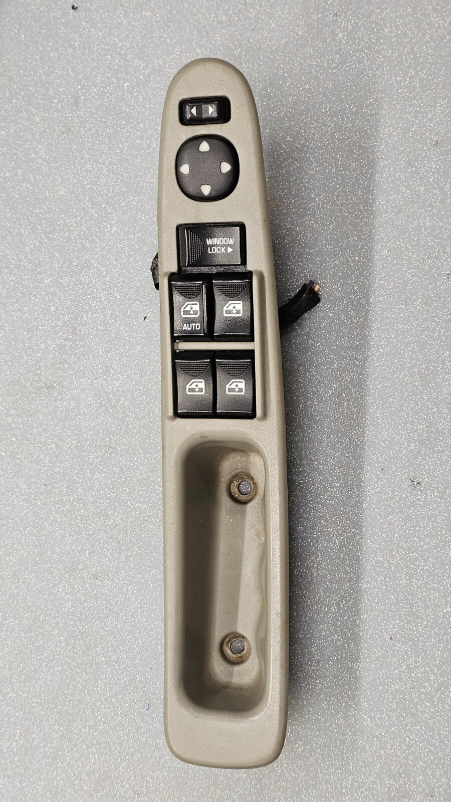 🔥02-07 Rendezvous Impala Left Driver Master Power Window Door Switch Lock Tan