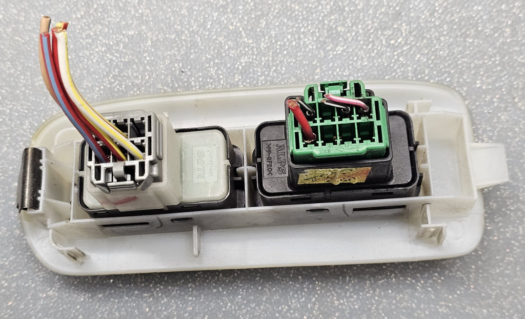 🔥01-07 FORD ESCAPE RIGHT PASSENGER FRONT POWER DOOR WINDOW SWITCH LT TAN OEM