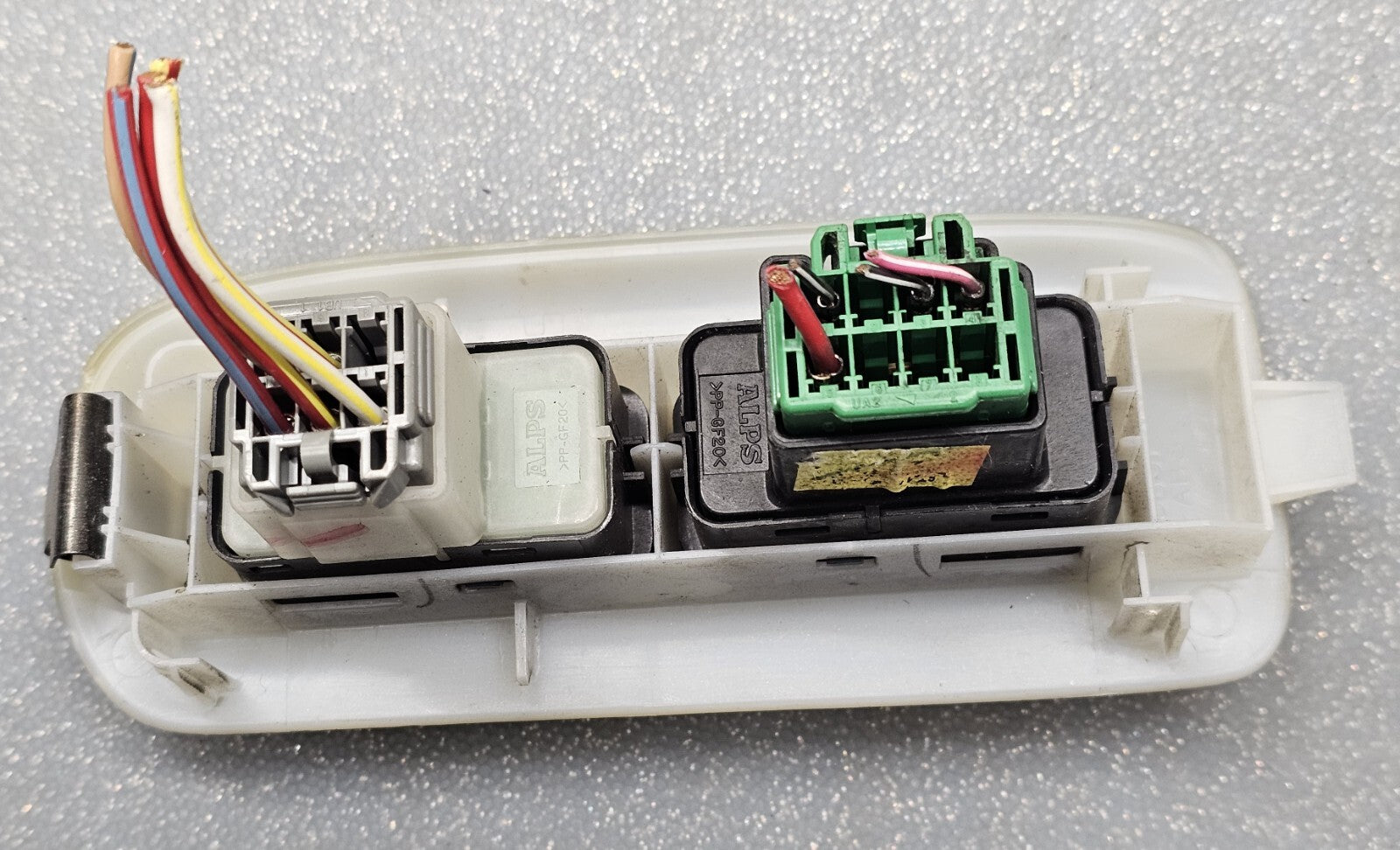 🔥01-07 FORD ESCAPE RIGHT PASSENGER FRONT POWER DOOR WINDOW SWITCH LT TAN OEM