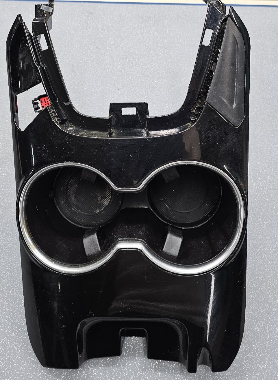 🔥13-16 Ford Fusion Front Center Console Cup Drink Holder Trim Panel Black OEM