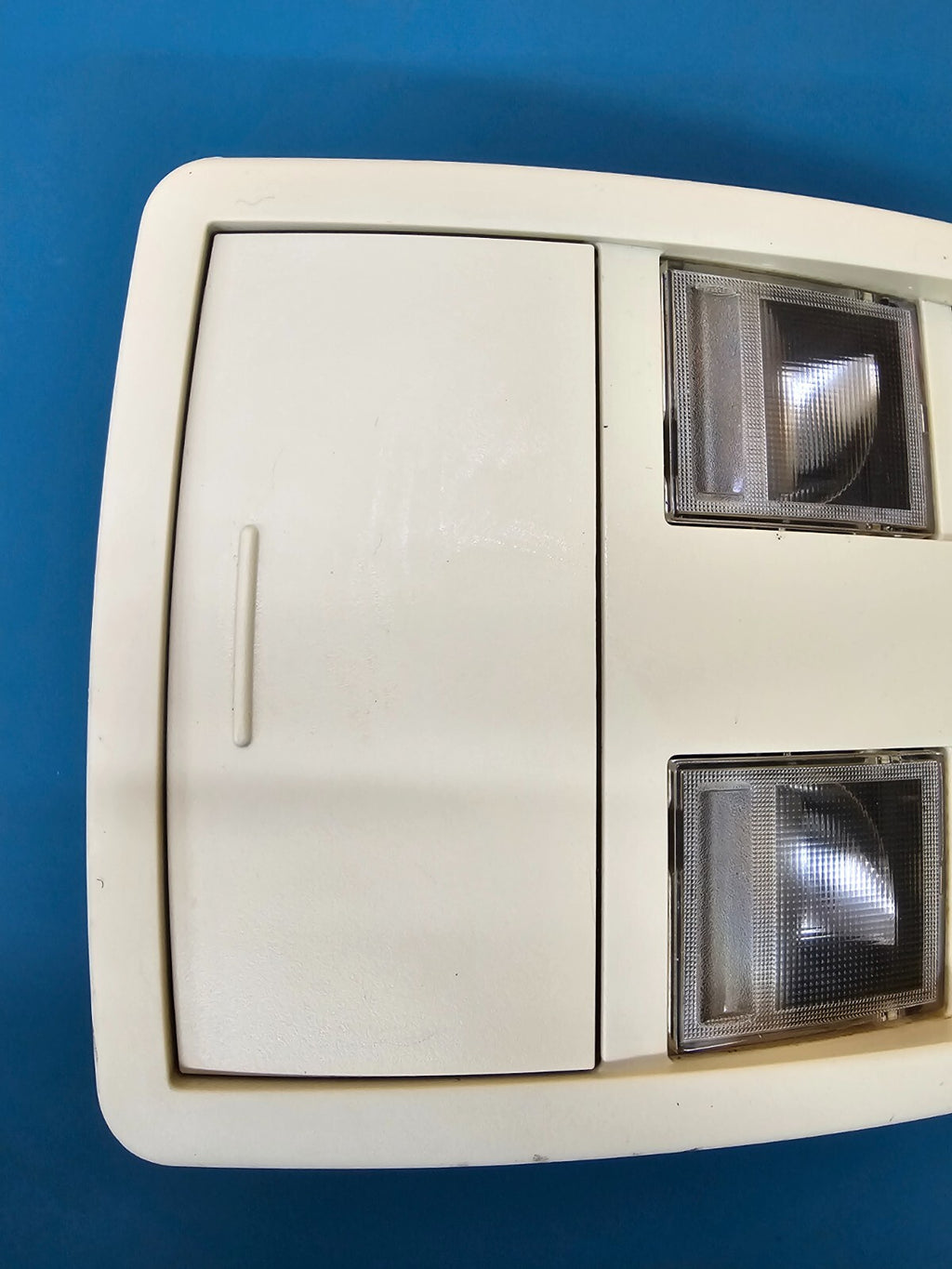 05-07 Dodge Charger 13-18 Challenger Overhead Console Dome Map Light Storage Tan