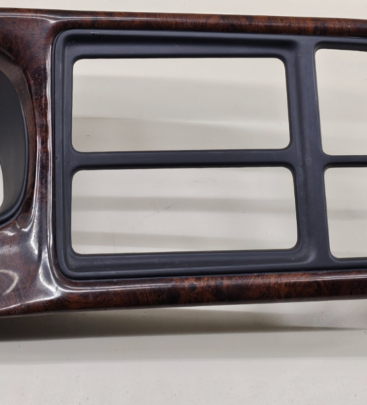 🔥99-02 Silverado Tahoe Instrument Cluster Speedometer Dash Panel Bezel WOOD C4