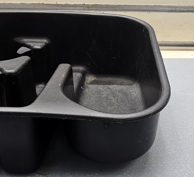 🔥03-06 CHEVY Silverado Tahoe Yukon Sierra Center Console Cup Drink Holder BLACK