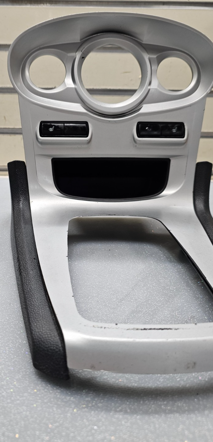 🔥14-19 FORD FIESTA CENTER CONSOLE AC CONTROL SHIFTER SHIF BEZEL TRIM Silver OEM