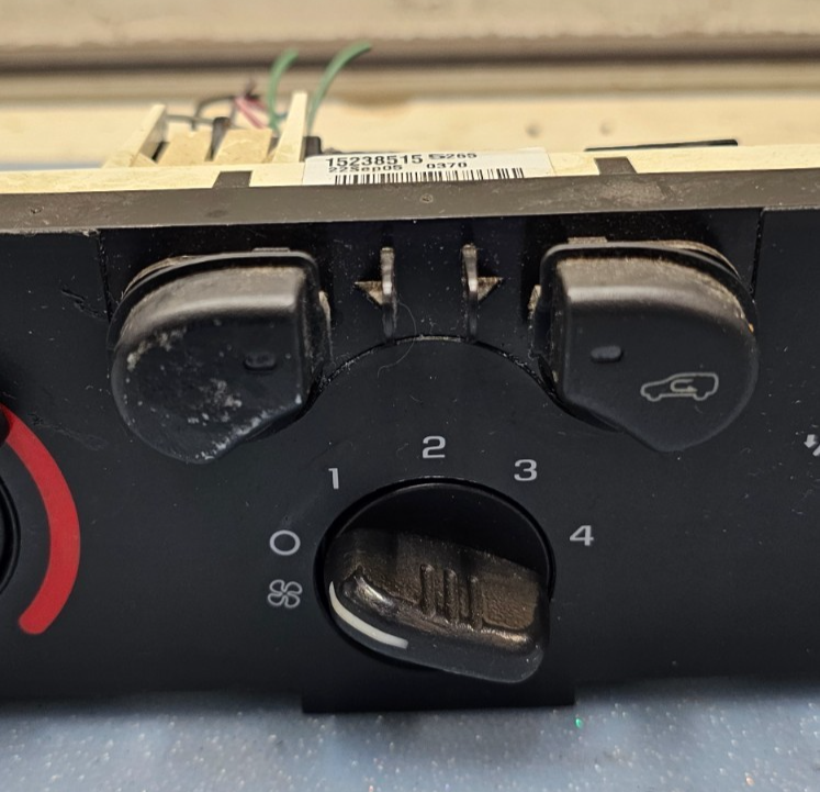🔥04-12 Colorado Canyon Heater A/C AC HVAC Temperature Climate Control Black