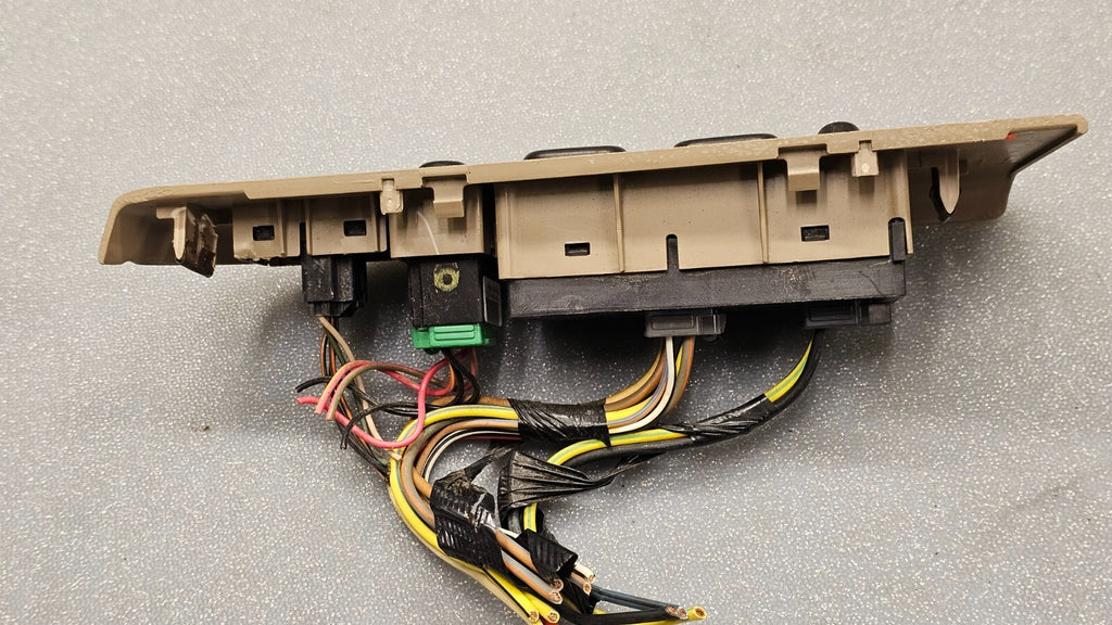 03-06 Ford Expedition Left Driver Master Door Window Control Switch Assembly Tan