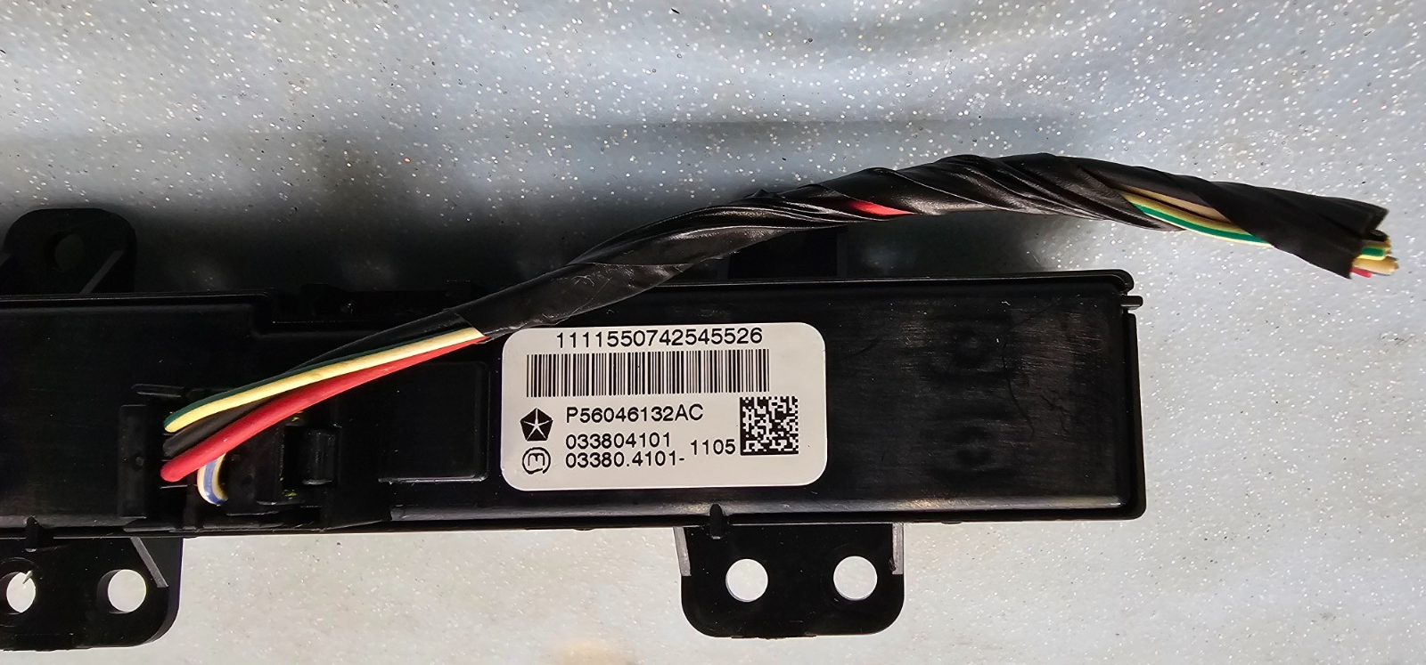 🔥11-12 Jeep Liberty Hazard Traction Control 4 Gang Switch Switch Panel Black