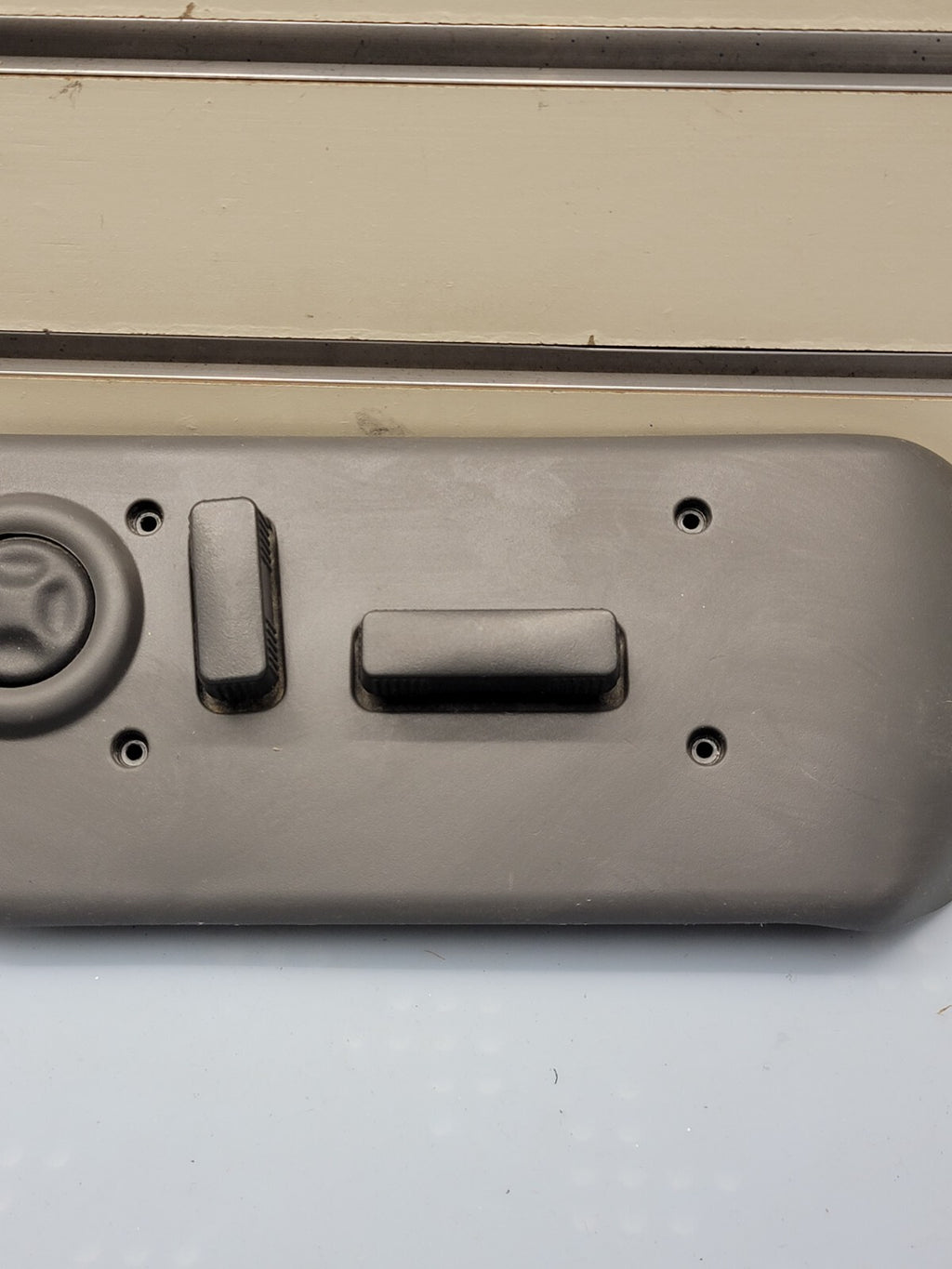 🔥Power Seat Switch Bezel Trim Panel Neutral Tan Driver Side For Chevy GMC Truck