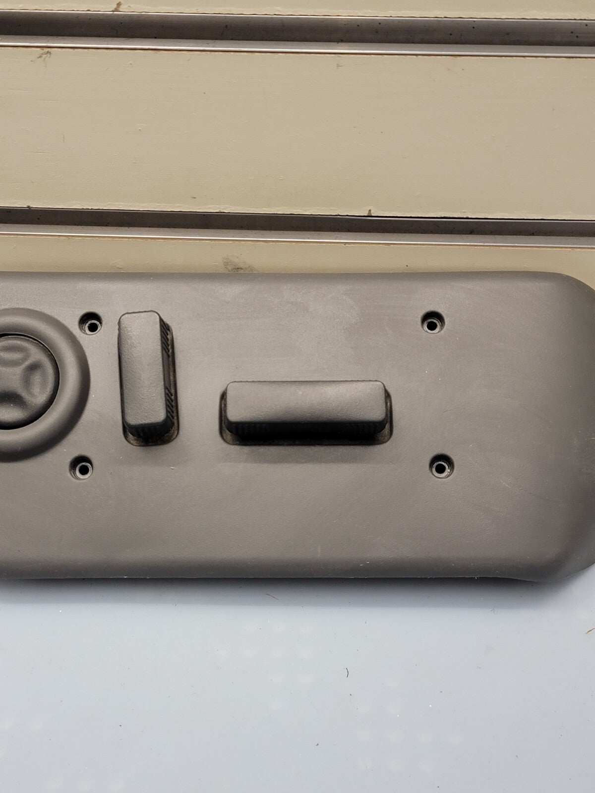 🔥Power Seat Switch Bezel Trim Panel Neutral Tan Driver Side For Chevy GMC Truck