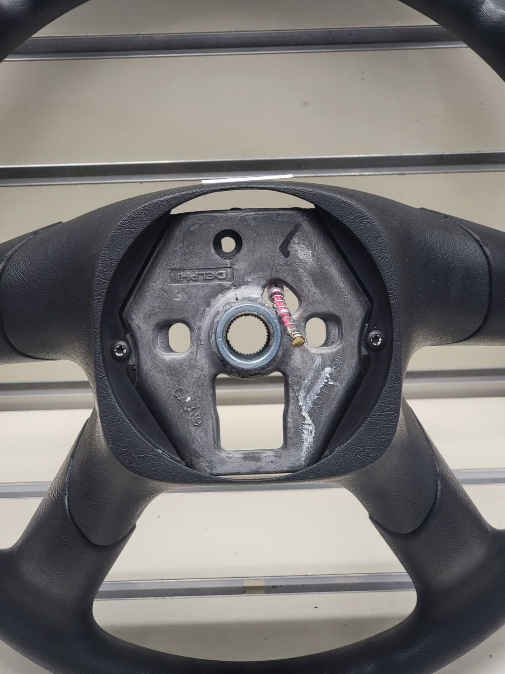 🔥03-06 SILVERADO SIERRA YUKON TAHOE SUBURBAN STEERING WHEEL LEATHER BLACK