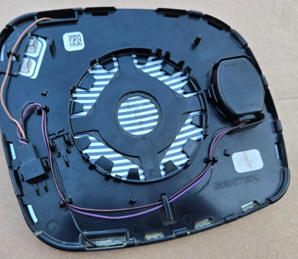 🔥11-17 Dodge Grand Caravan T&C Left Driver Mirror Glass Blind Spot AUTO DIM
