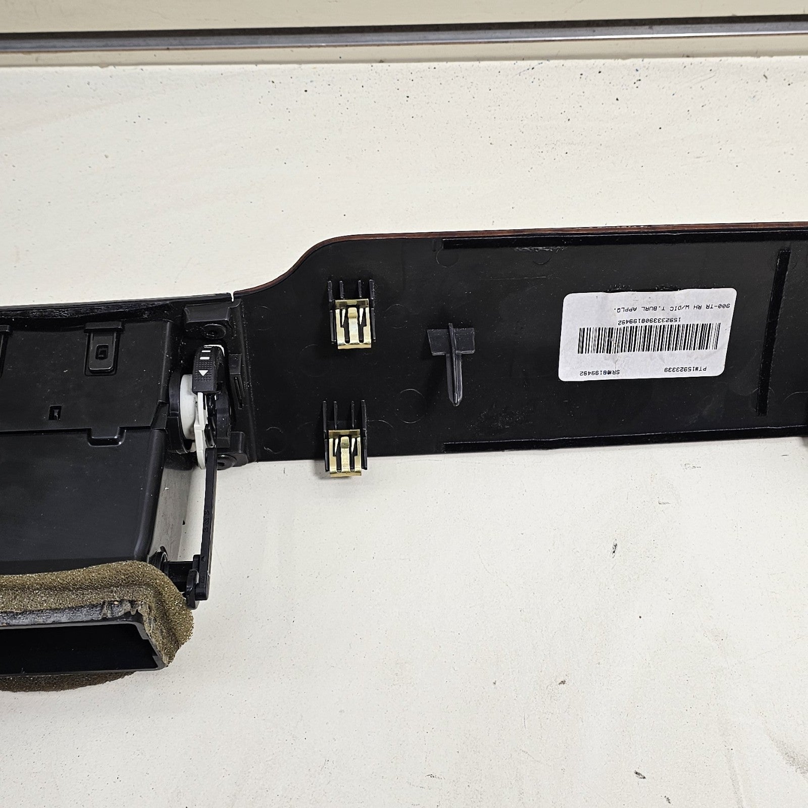 🔥07-13 Suburban TAHOE YUKON Dash Radio Bezel Trim RIGHT Panel w/ Vent WOOD B36