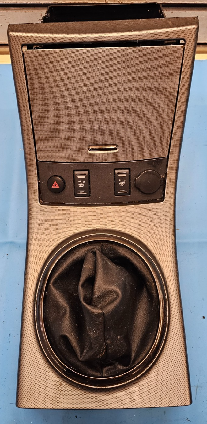 🔥04-06 Nissan Altima Center Console Automatic Gear Shifter Shift Bezel Silver
