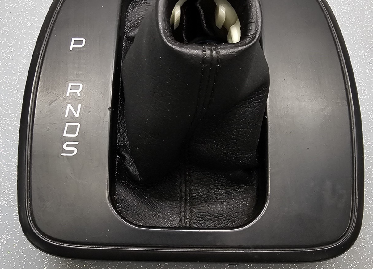 🔥13-16 ESCAPE GEAR AUTO SELECTOR SHIFT KNOB SHIFTER BOOT BEZEL TRIM BLACK/GRAY