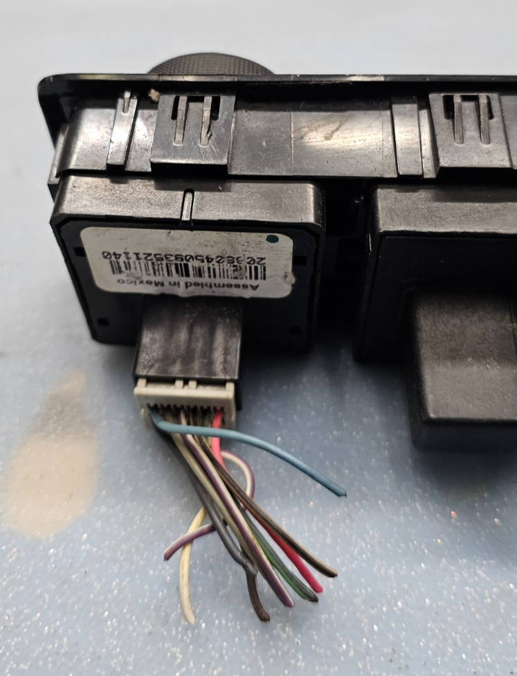 🔥07-13 Silverado Tahoe Sierra Dash Head Light headlightControl Switch Black