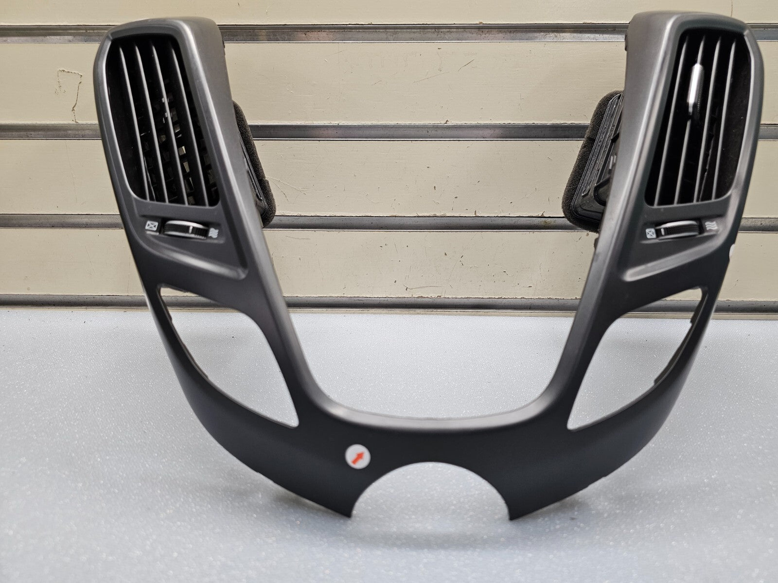 🔥12-17 Veloster Center Dash AM FM Radio Stereo Display Trim Bezel Panel Black