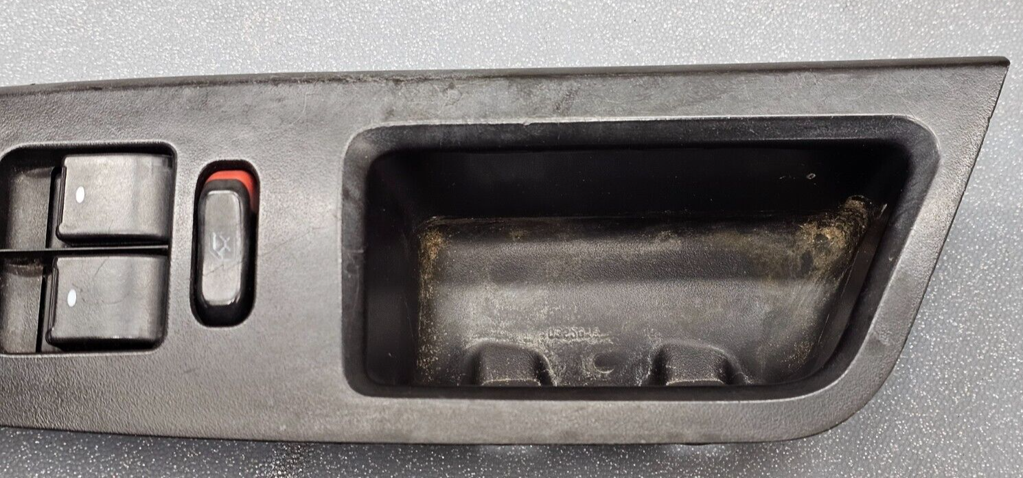 🔥06-08 CHEVY IMPALA LEFT DRIVER MASTER POWER WINDOW SWITCH BEZEL ASSEMBLY BLACK