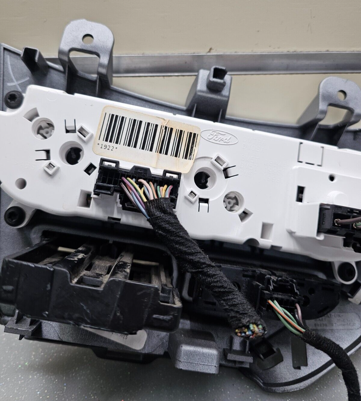 🔥12-14 FORD FOCUS A/C HEATER CLIMATE CONTROL Dash Bezel Temperature SILVER OEM