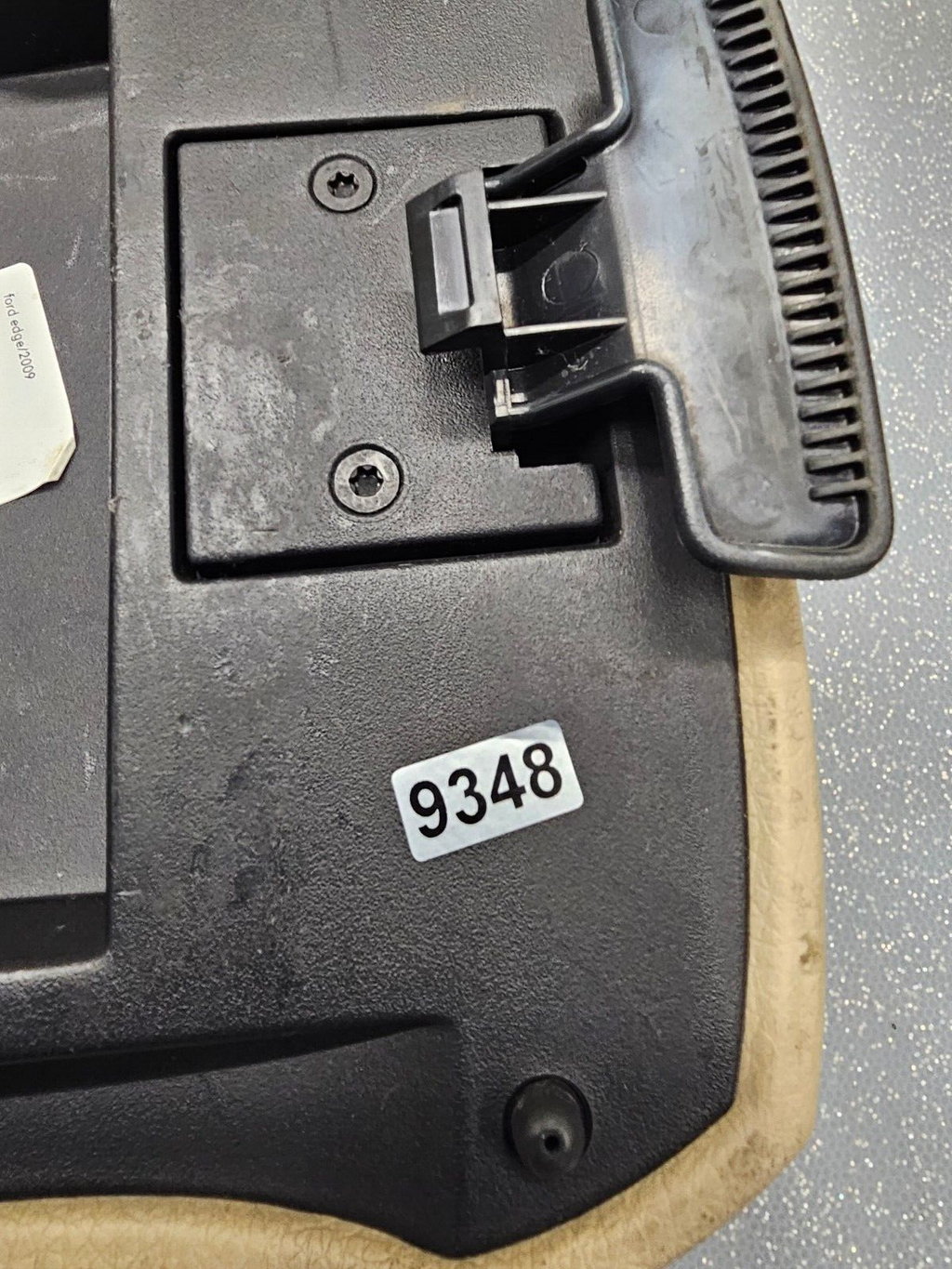 🔥07-10 Edge Center Console Lid Top Pad Leather Armrest Storage Assembly Tan OEM