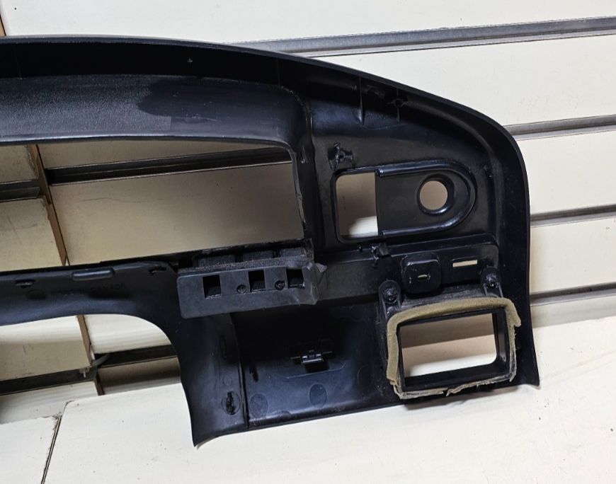 92-96 Ford F150 BRONCO Instrument Cluster Gauge Bezel Dash Trim Panel BLACK C12