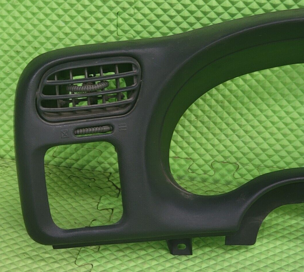 🔥1998-2004 BLAZER S10 JIMMY SONOMA Cluster Dash Radio Bezel BLACK C8