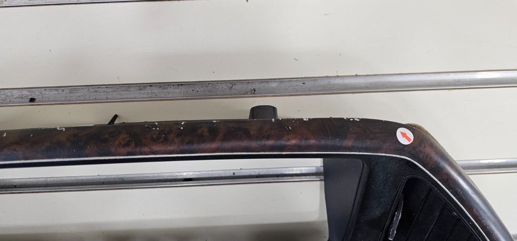 87-91 Ford F150 F250 BRONCO Dash Instrument CLUSTER Bezel Speedometer Woodgrain