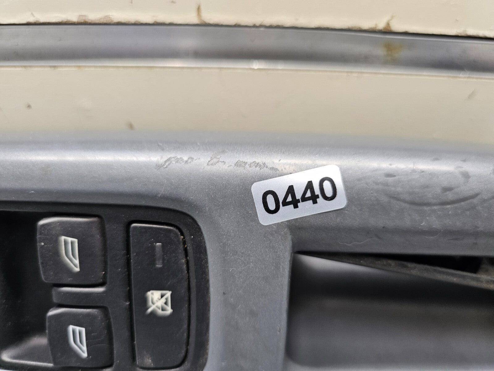 🔥04-07 VOLVO S40 V50 LEFT DRIVER DOOR WINDOW CONTROL SWITCH ASSEMBLY GRAY OEM