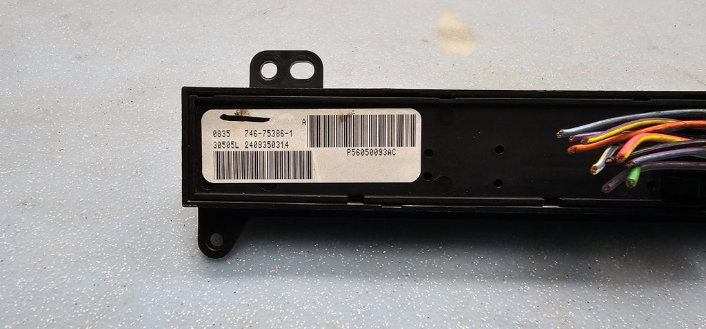 🔥05-06 Grand Cherokee Commander Information Switch Control Instrument Panel