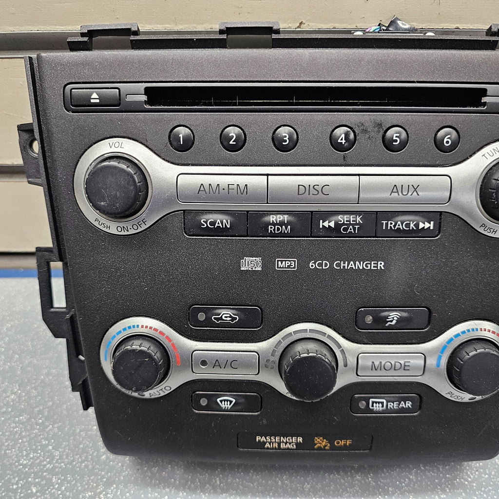 🔥11-14 Murano Dash AM FM Radio Stereo Disc AC Temperature Climate Control OEM