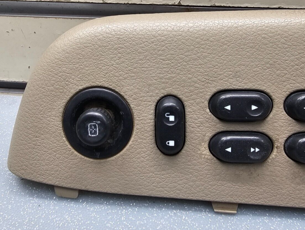 🔥04-08 Ford F150 Left Driver Master Power Window 2 Door Switch Control TAN WS24