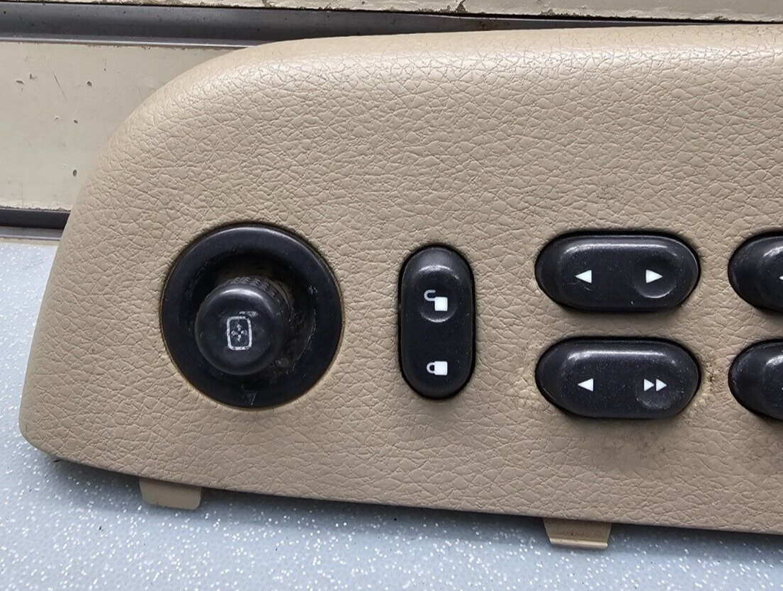 🔥04-08 Ford F150 Left Driver Master Power Window 2 Door Switch Control TAN WS24