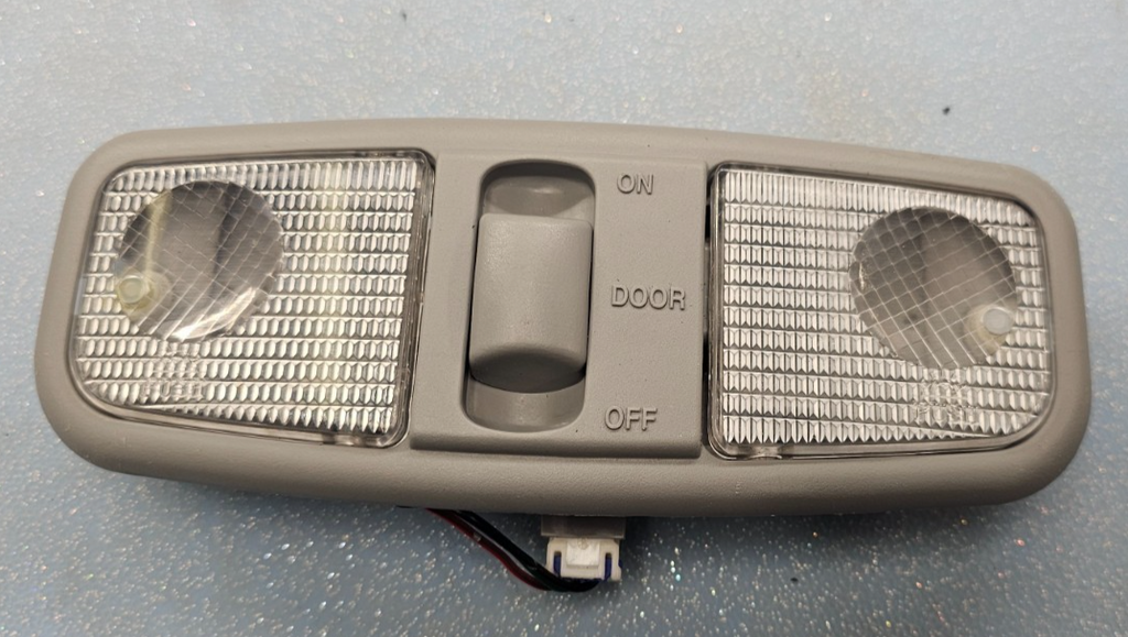 🔥2000-2003 MITSIBISHI GALANT ECLIPSE OVERHEAD  LIGHT LAMP TAN OEM