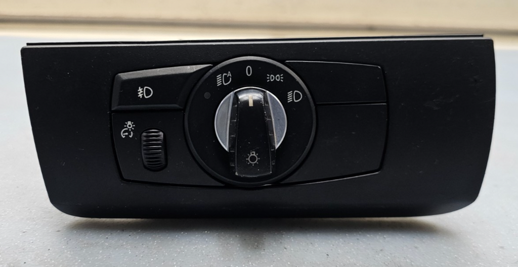 🔥2007-2013 BMW X5 X6 Headlight Headlamp Switch Control OEM BLACK