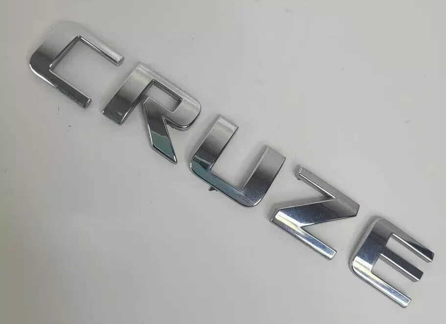 🔥11-15 Chevrolet Cruze trunk emblem badge decal letters Stock chrome rear OEM