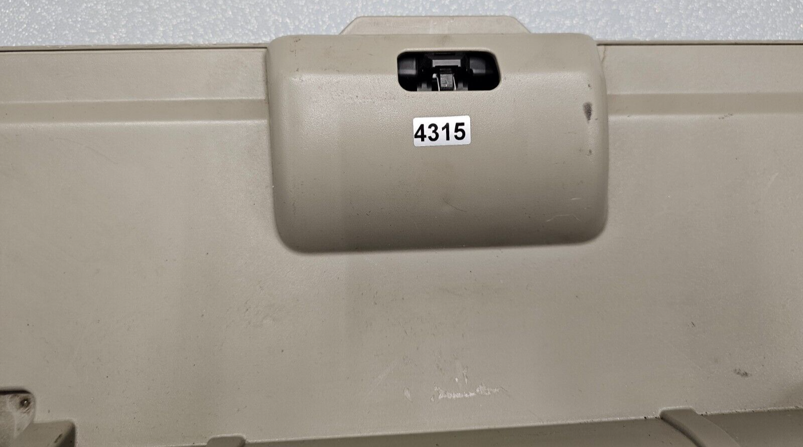 🔥13-18 DODGE RAM LARAMIE UPPER GLOVE BOX STORAGE COMPARTMENT DOOR ASSEMBLY TAN