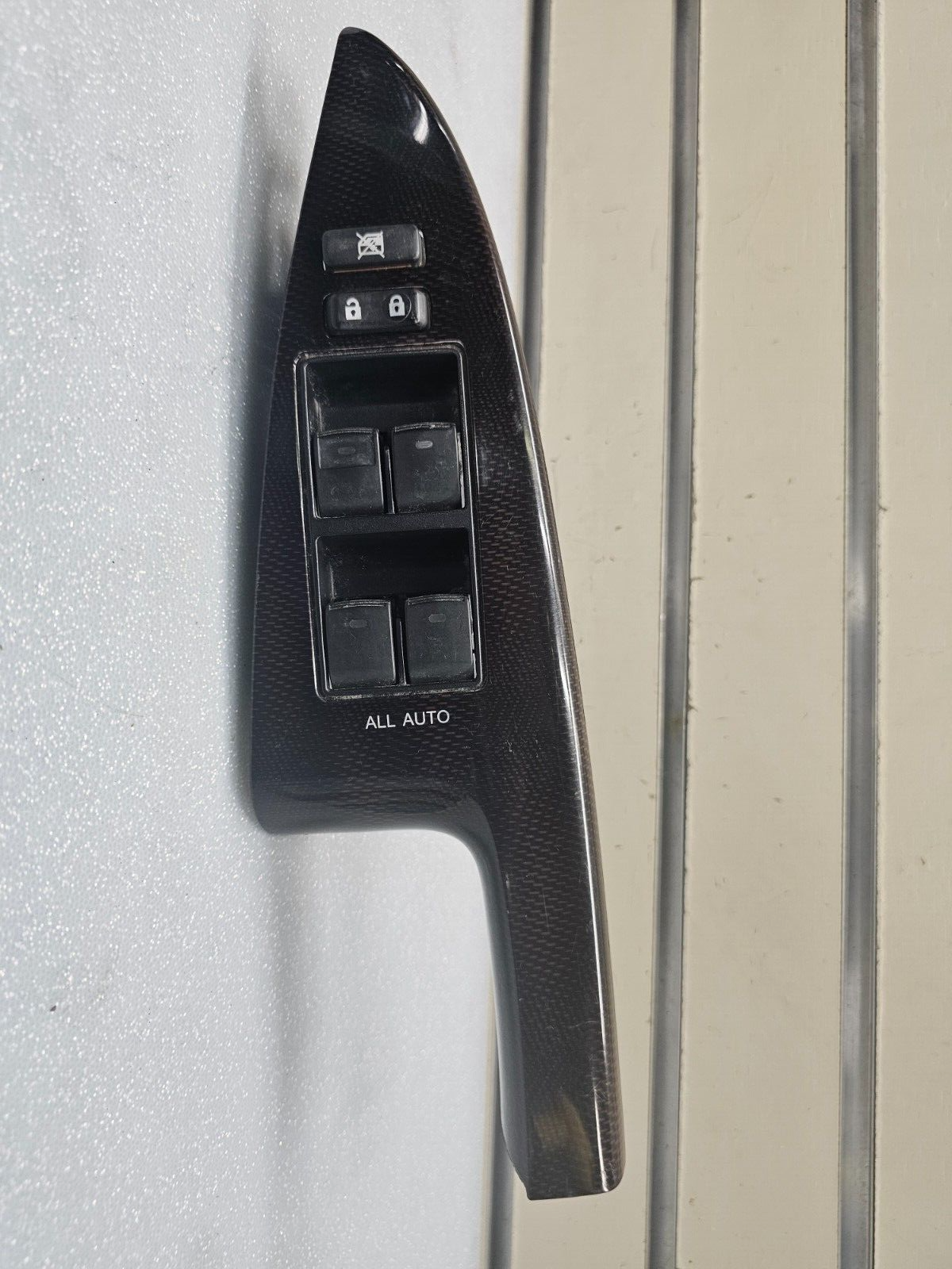 10-14 Prius Camry Venza Left Driver Master Power Window Door Control Switch WOOD