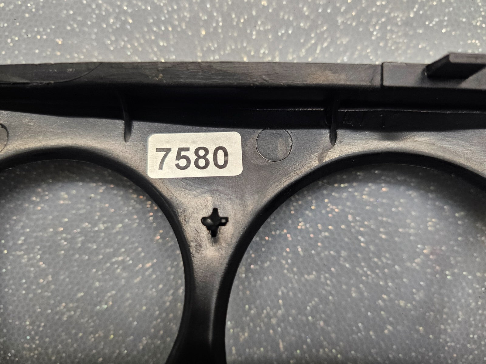 🔥00-04 Ford Focus Dash Climate FM Radio Stereo Display Bezel Trim Panel Black