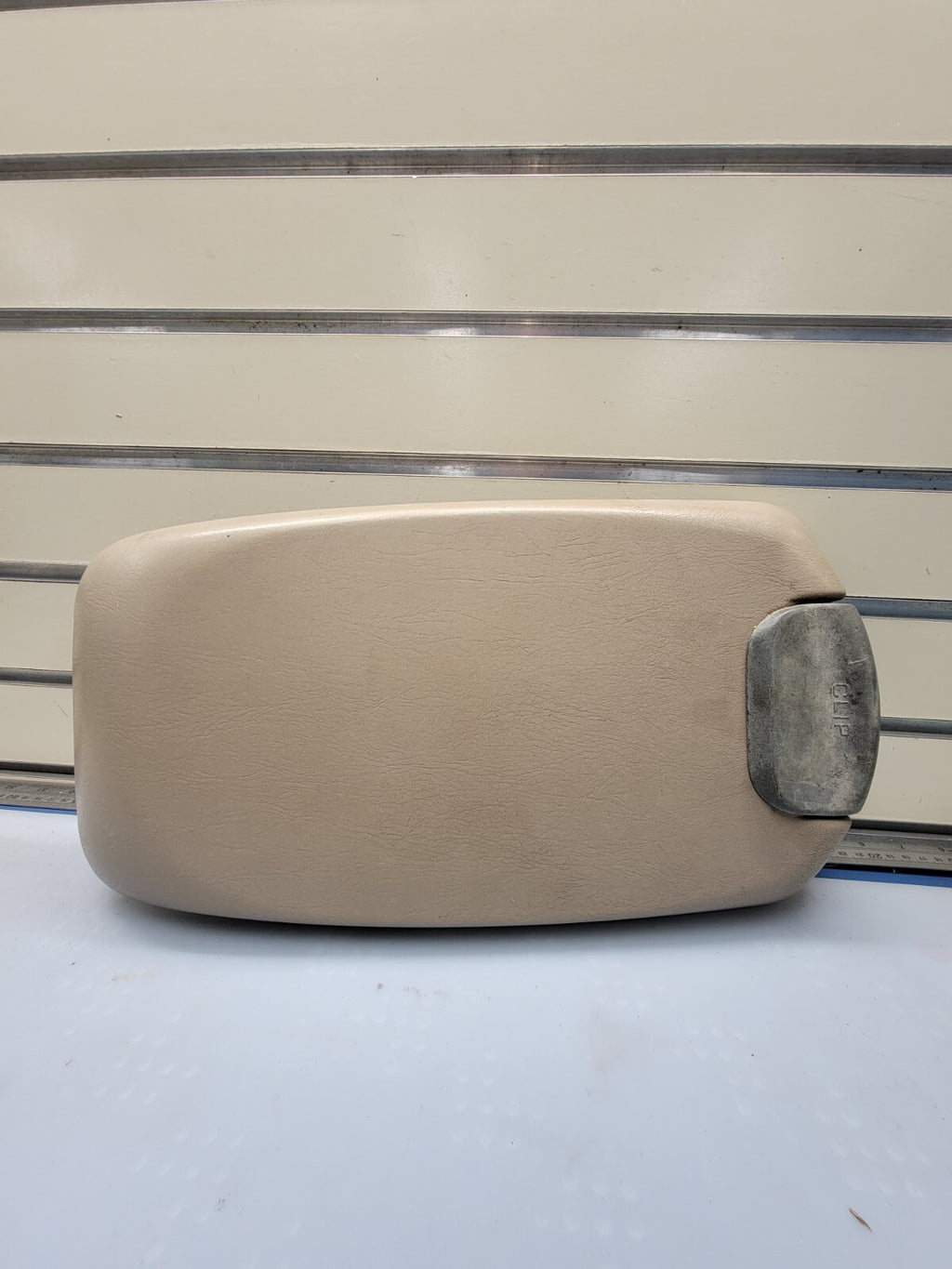 🔥99-07 Ford Excursion F250 F350 Front Center Console Lid TAN OEM