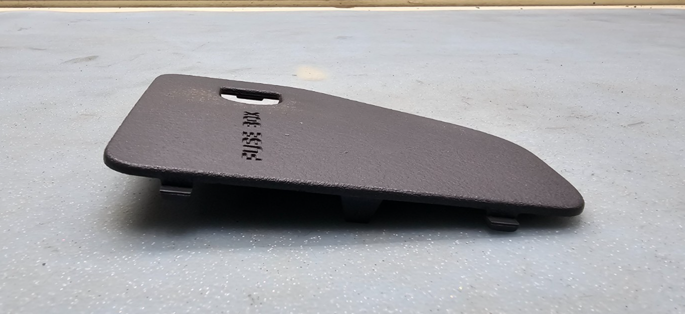 🔥94-97 Dodge Ram 1500 2500 3500 Dash Fuse Box Panel Door Cover Lid Cap Black
