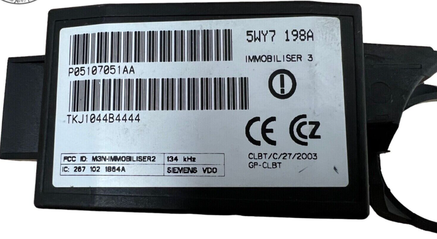 🔥02-05 DODGE NEON IGNITION IMMOBILIZER SKIM MODULE TRANSCEIVER USED UNIT OEM