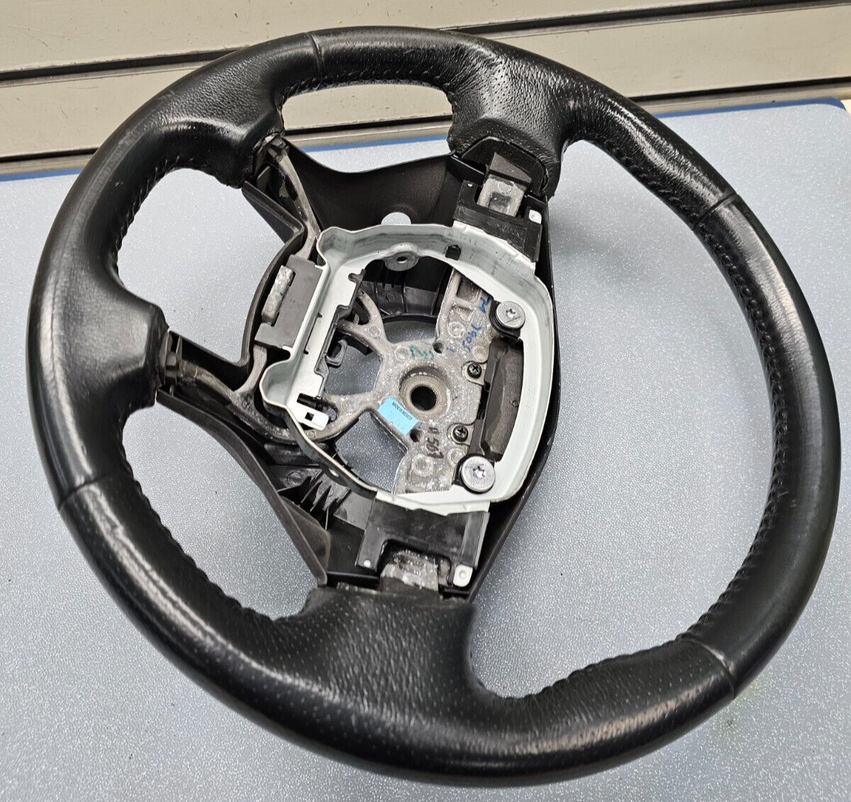 🔥07-12 Nissan Altima Left Driver Steering Column Wheel Cover Leather Black OEM