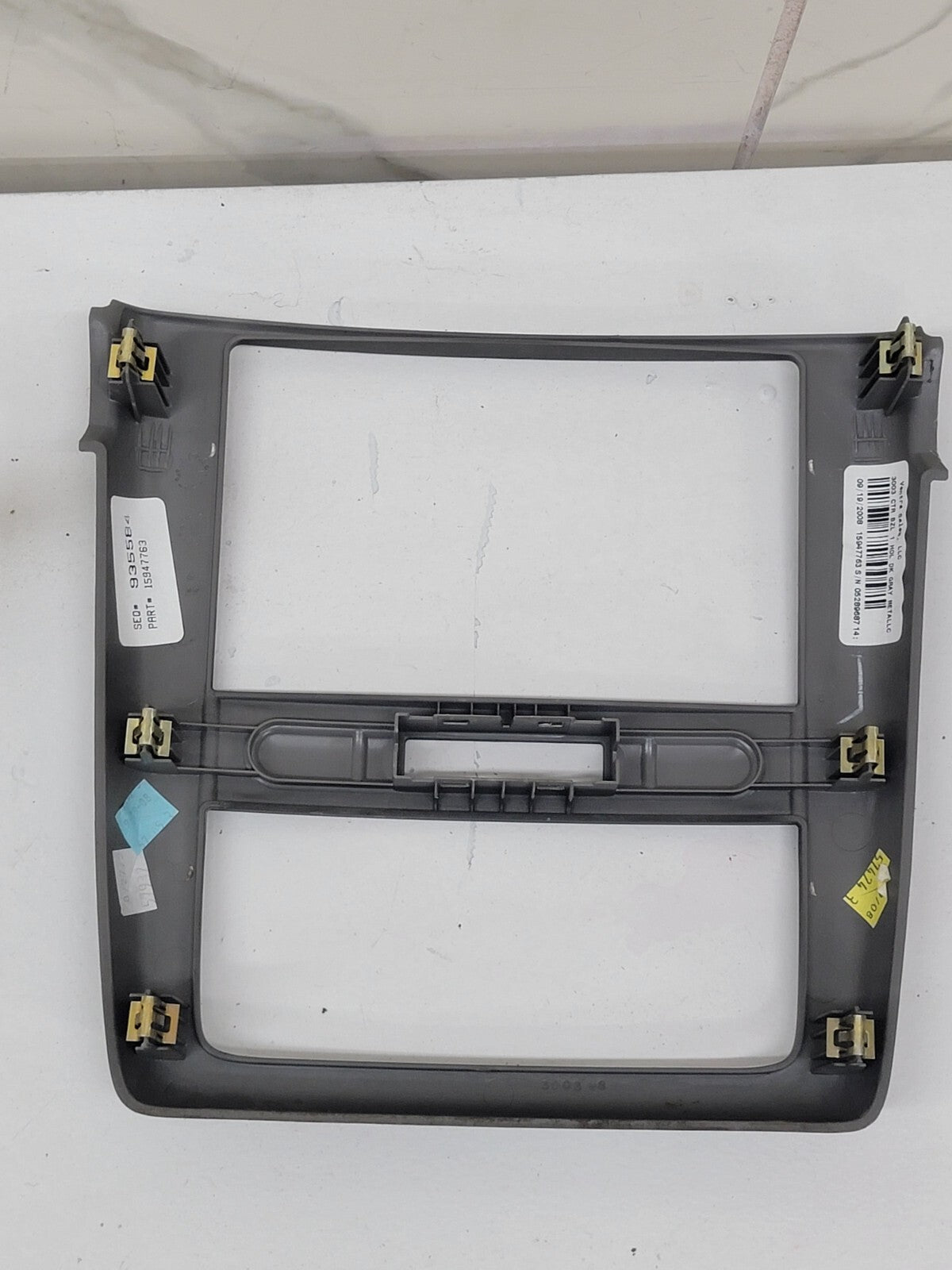 🔥2005-2010 CHEVROLET COBALT DASH CLIMATE CONTROL RADIO BEZEL TRIM OEM DARK GRAY