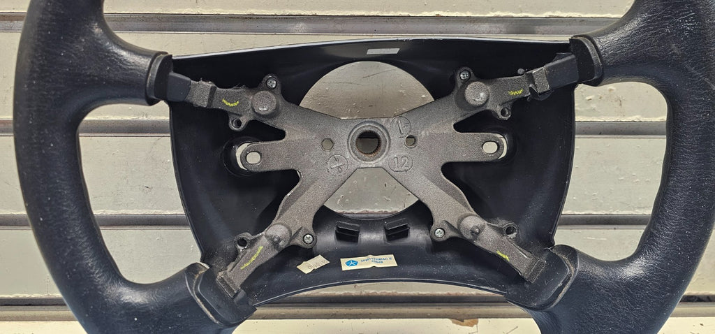 🔥98-01 Dodge Ram 1500 2500 3500 DAKOTA DURANGO Steering Wheel Leaher Black OEM